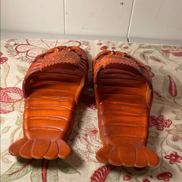 Lobster Novelty Unique and Hilarious Sandals Unisex - Picture 4 of 9